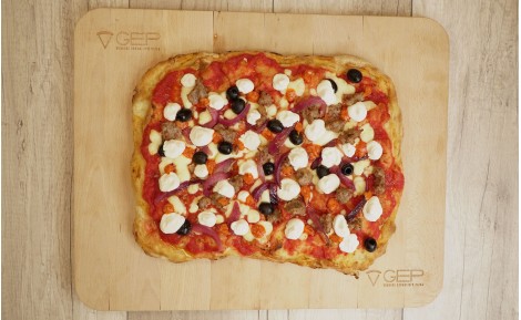 Pizza Cipolla Caramellata, 'Nduja e Ricotta